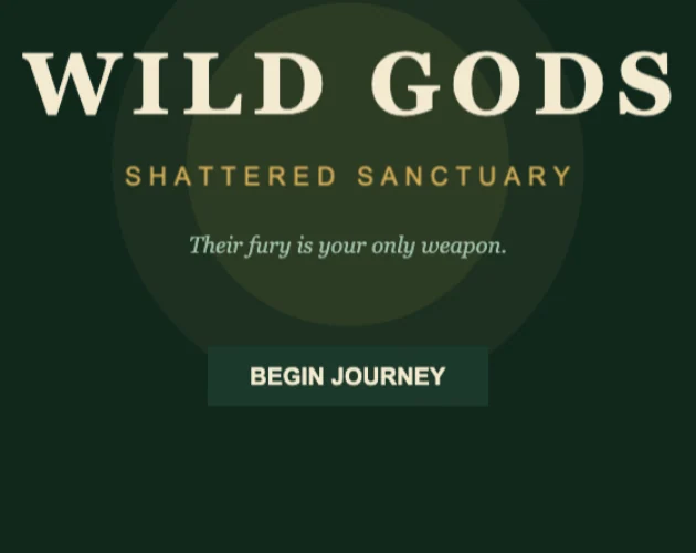 Wild Gods: Shattered Sanctuary cover artwork