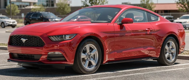 Parking version of the Mustang