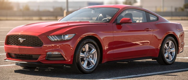 Parking version of the Mustang