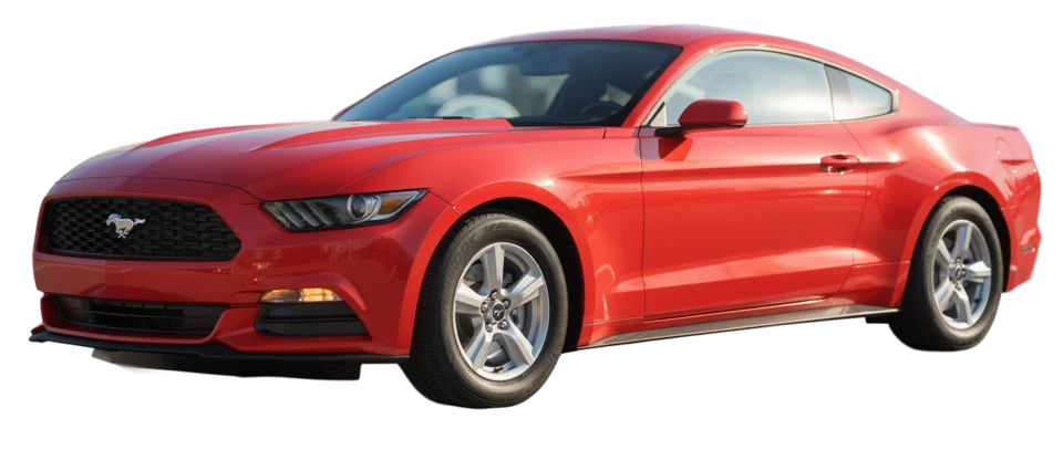 Cutout version of the Mustang