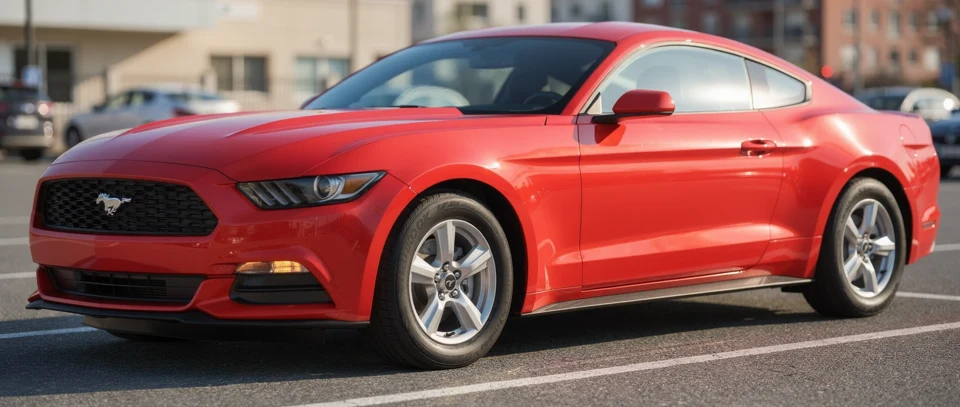 Parking version of the Mustang